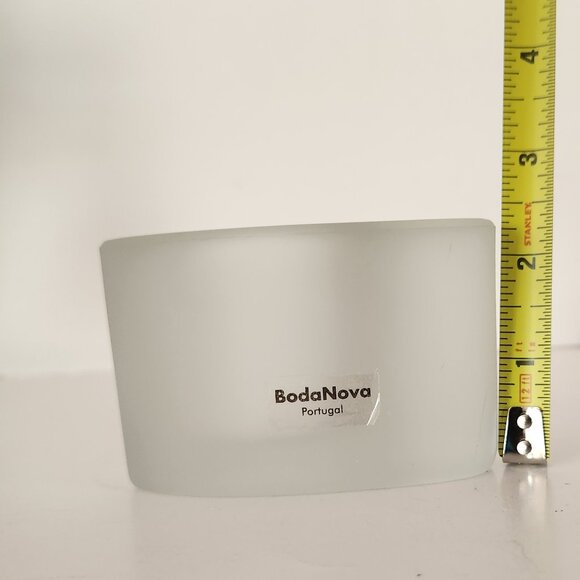 Heart-Shaped Art Glass Votive Candle Holder Valentine's Day - Picture 14 of 16